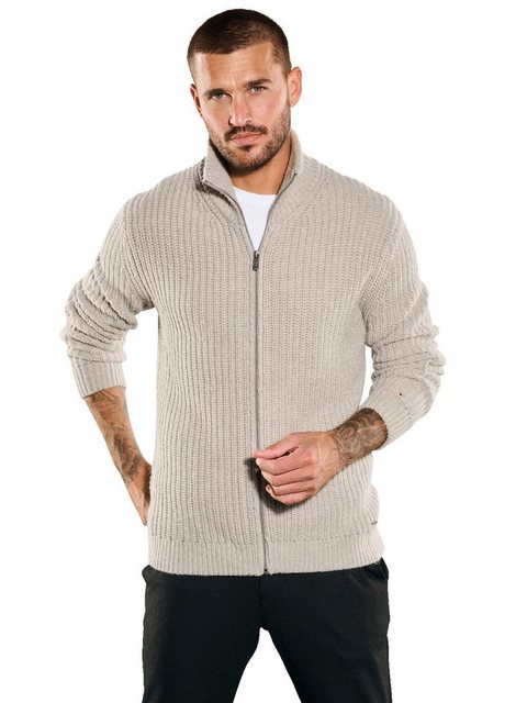 emilio adani Strickjacke Strickjacke mit Stehkragen günstig online kaufen