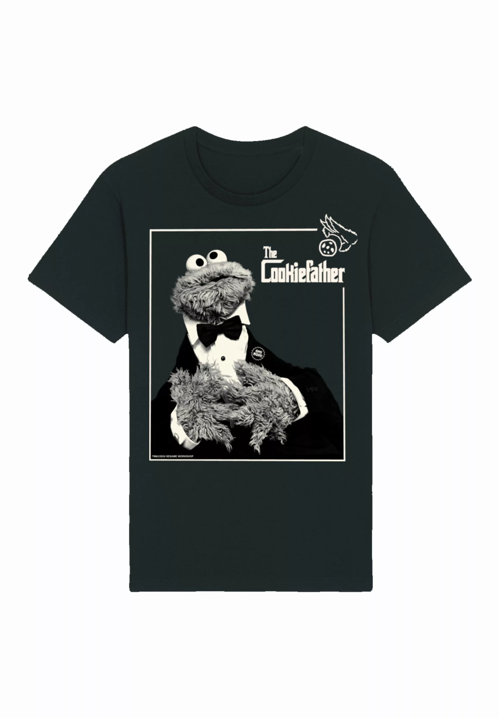 F4NT4STIC T-Shirt "Sesamstraße The Cookiefather", Premium Qualität,Nostalgi günstig online kaufen