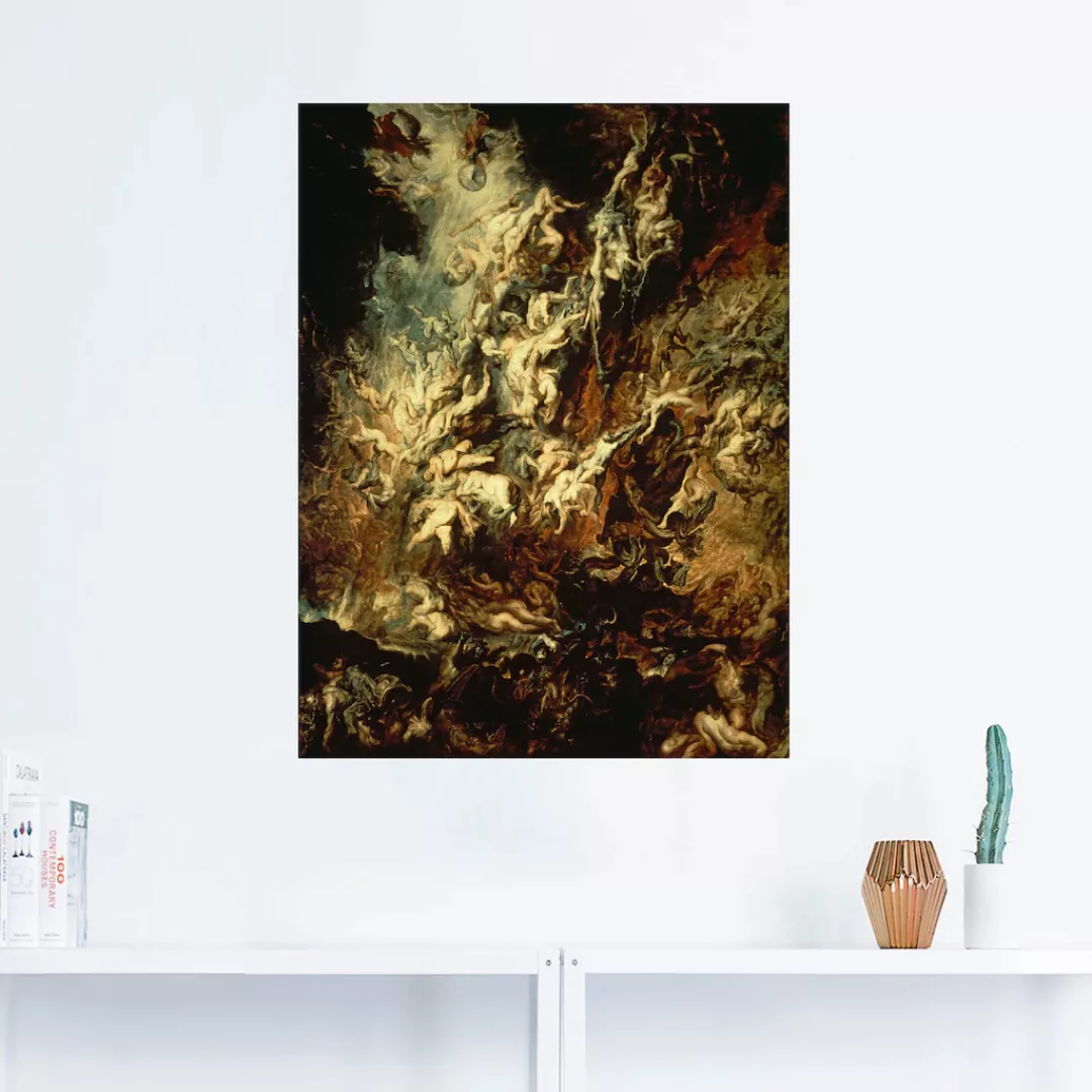 Artland Kunstdruck "Höllensturz der Verdammten I", Dark Fantasy, (1 St.), a günstig online kaufen