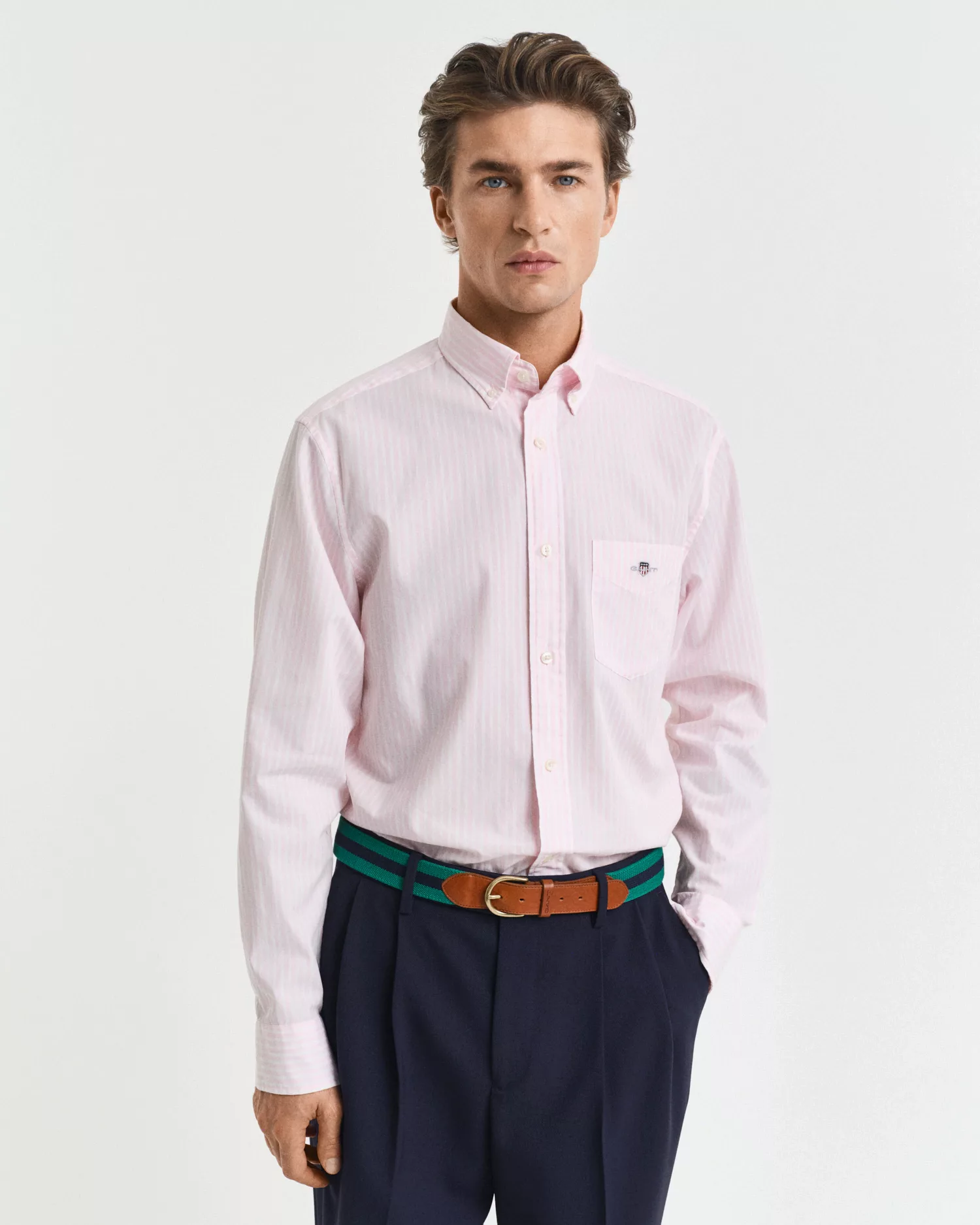 Gant Langarmhemd "REG POPLIN STRIPE SHIRT" günstig online kaufen