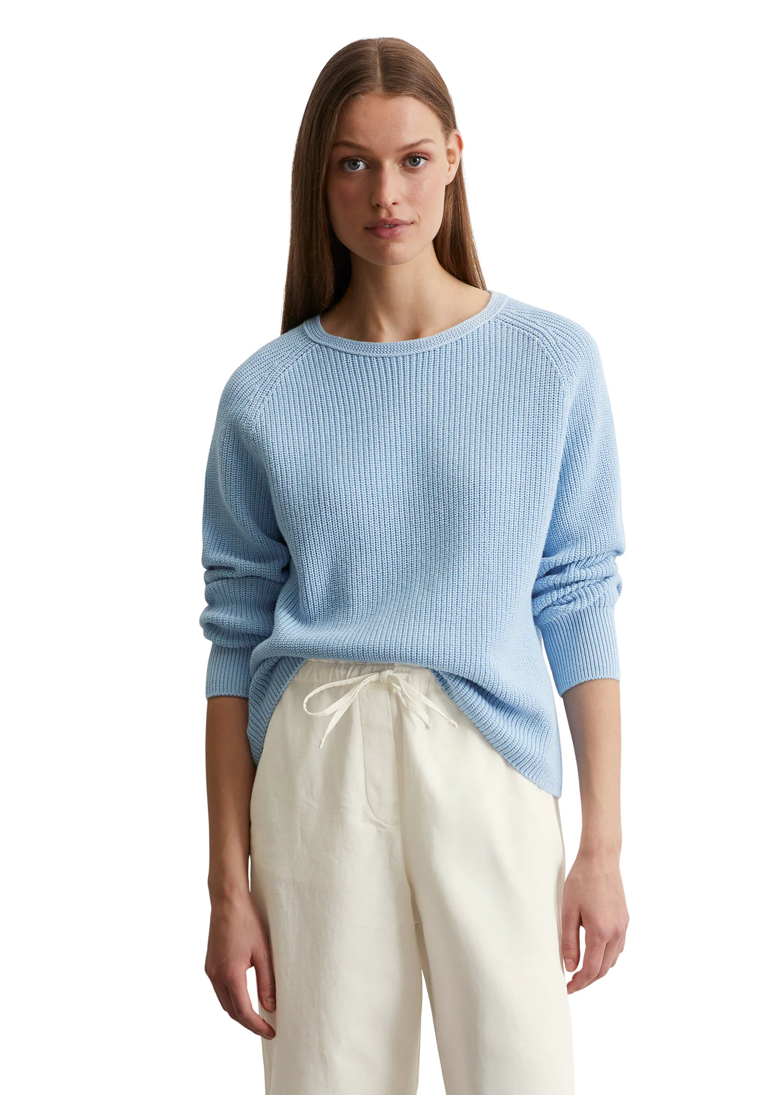 Marc OPolo Rundhalspullover "aus Heavy-Weight-Organic-Cotton" günstig online kaufen