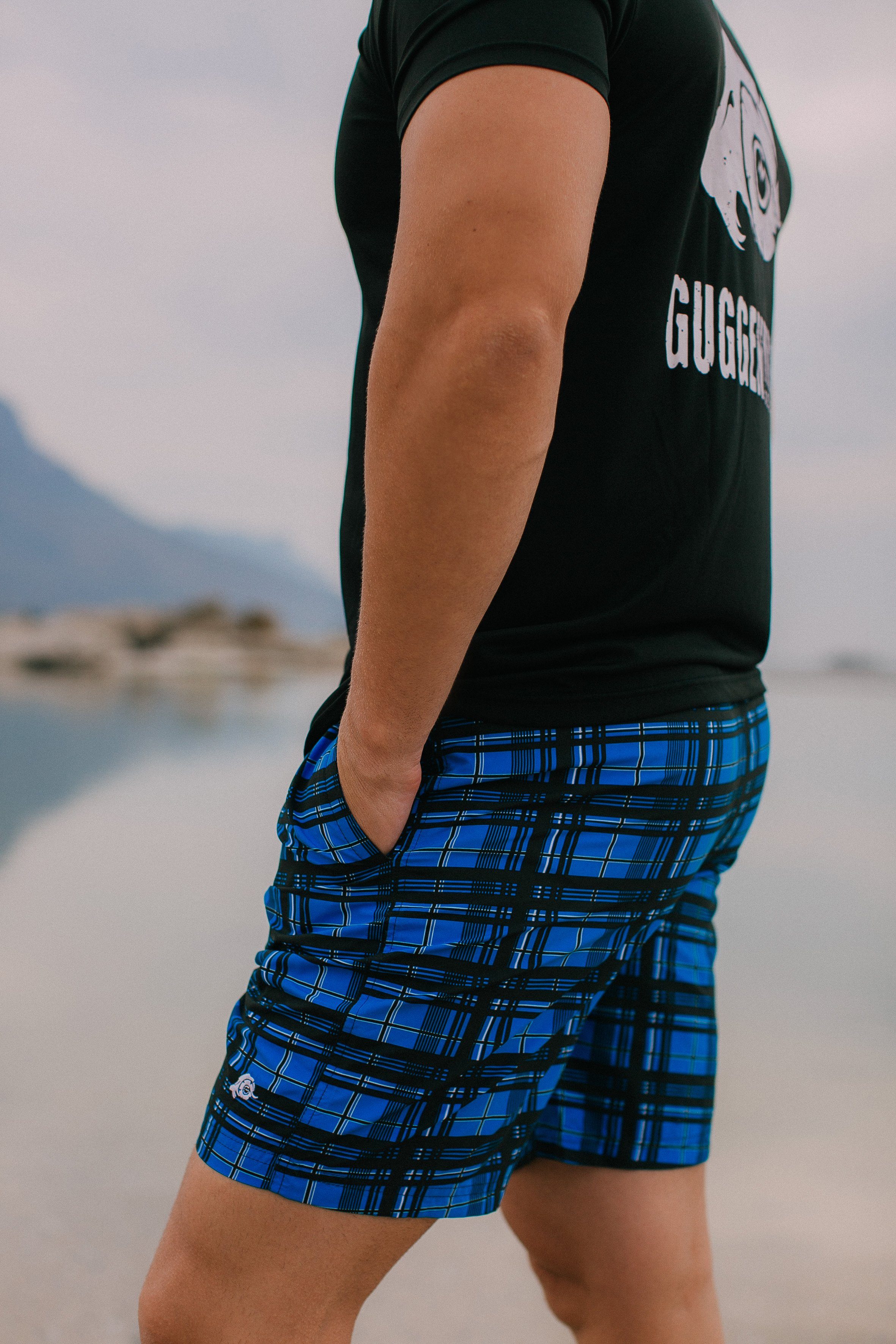 GUGGEN Mountain Badeshorts Badehose Herren Badeshorts günstig online kaufen