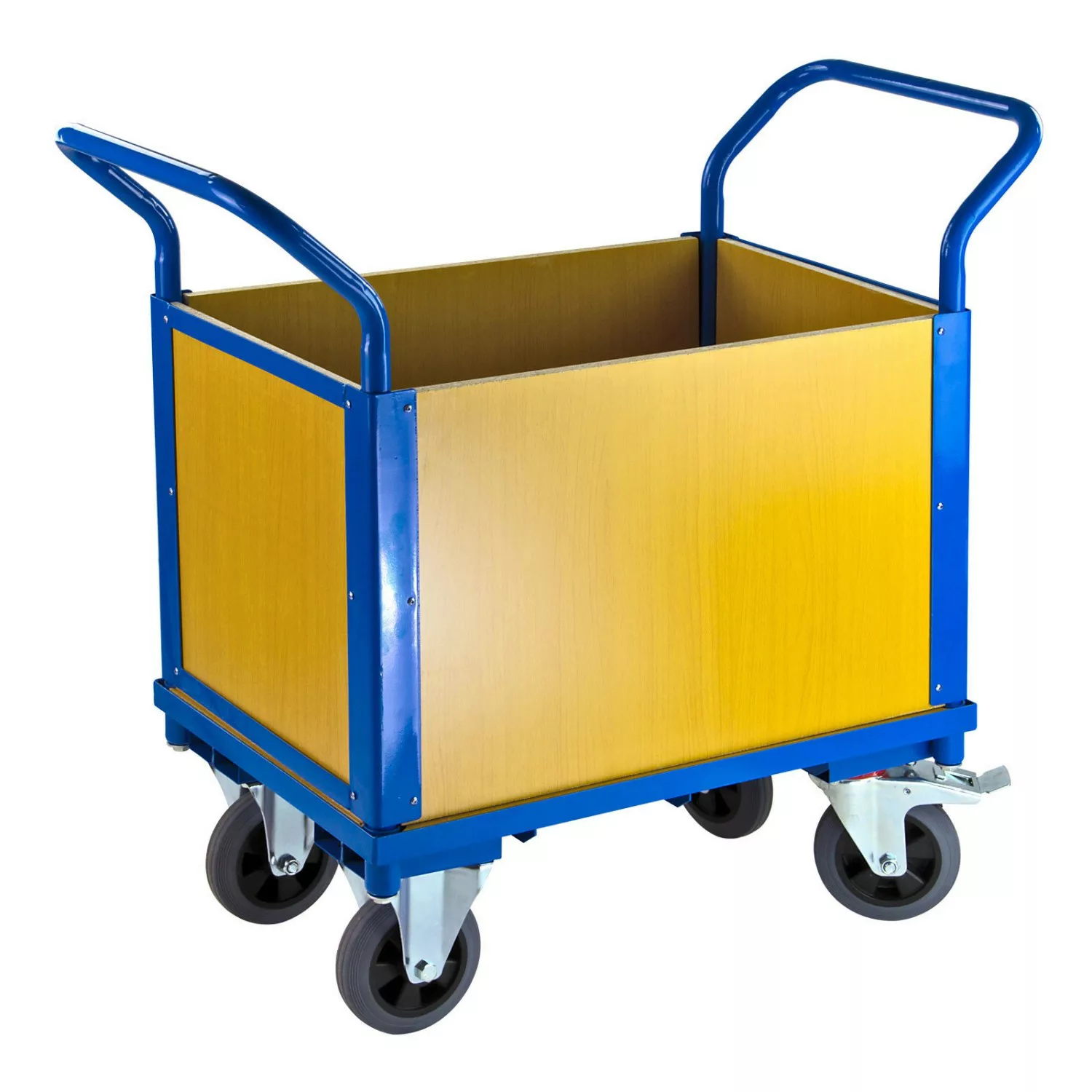 PROREGAL Transportwagen Doppelstirnwand 2 Wände HxBxL 94 x 50 x 102 cm Trag günstig online kaufen