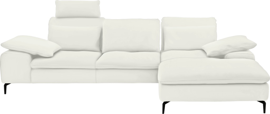 W.SCHILLIG Ecksofa "valentinoo, Designsofa, bequem, elegant und zeitlos, L- günstig online kaufen