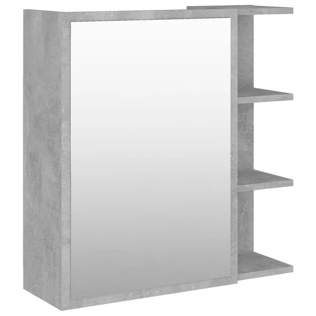 vidaXL Spiegelschrank Badspiegel Spiegelschrank Betongrau 62,5x20,5x64 cm S günstig online kaufen