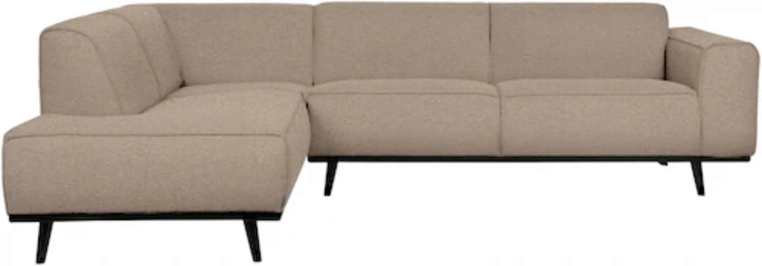 WOOOD Ecksofa "Statement", frei im Raum stellbar, H 77 cm x B 274 cm günstig online kaufen