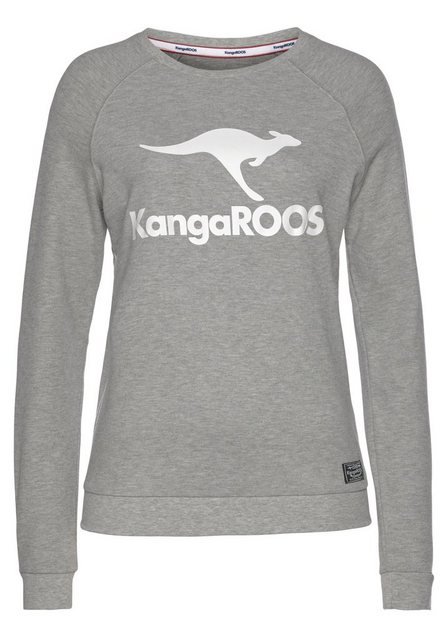 KangaROOS Sweatshirt mit Logo Frontprint günstig online kaufen