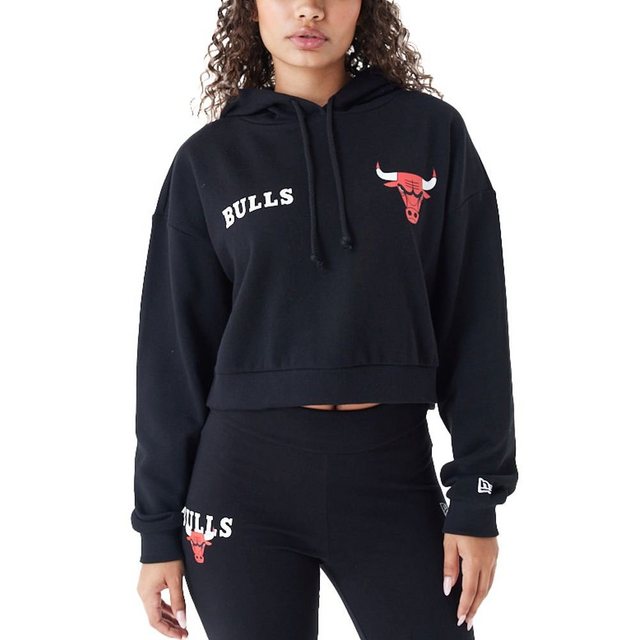 New Era Kapuzenpullover Crop Chicago Bulls günstig online kaufen