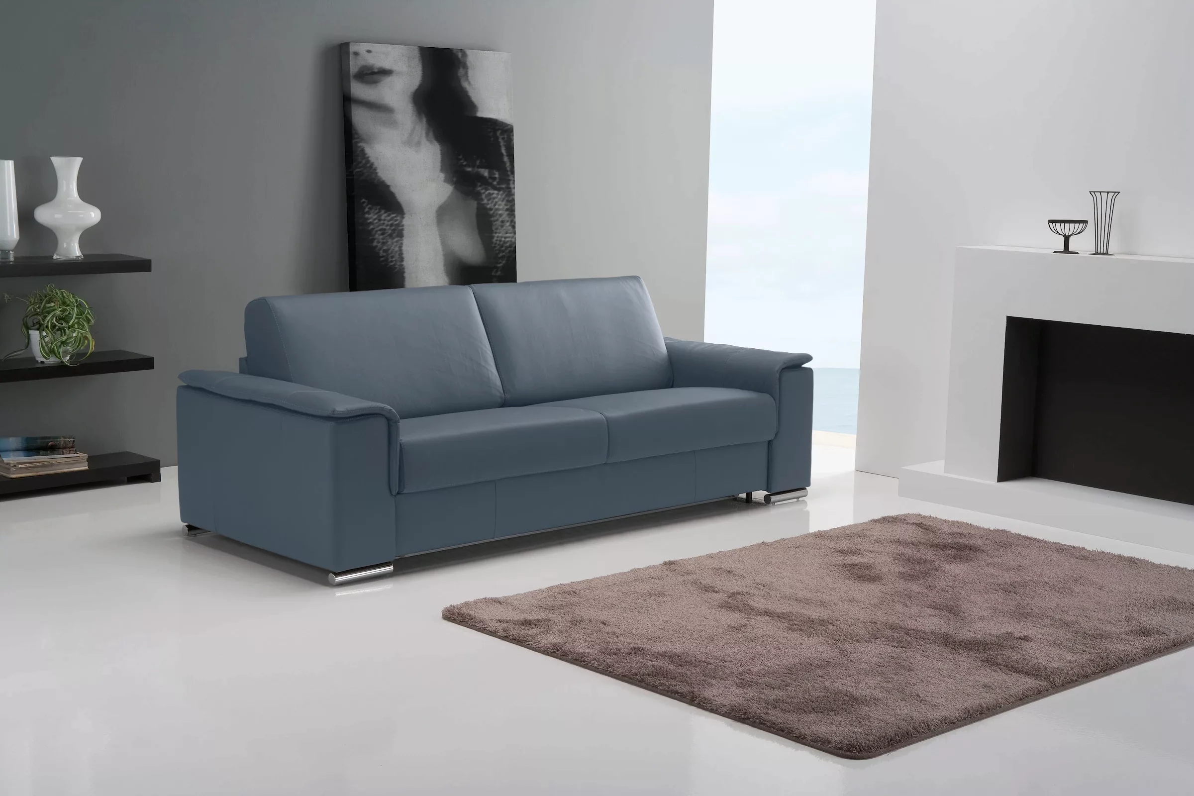 Egoitaliano Schlafsofa "Cecilia, modern & elegant, erstklassiger Sitzkomfor günstig online kaufen