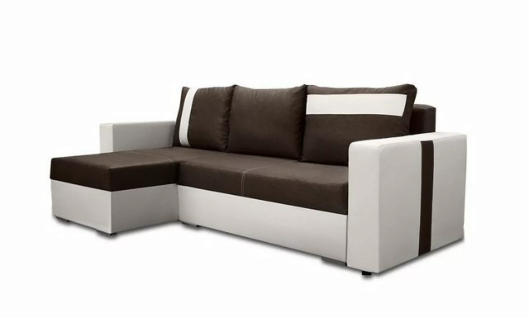 Furnix Schlafsofa NIPPUR Sofa in L-Form Polstercouch mit Schlaffunktion, 2x günstig online kaufen