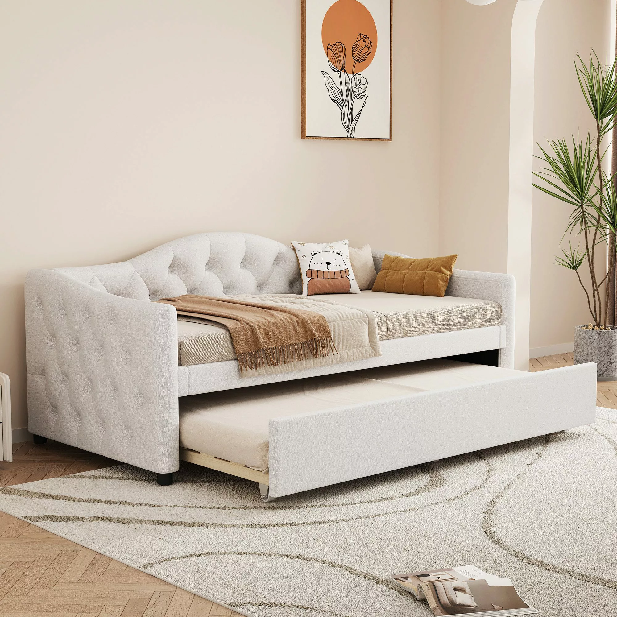 HAUSS SPOLE Polsterbett mit ausziehbarem Bett, günstig online kaufen