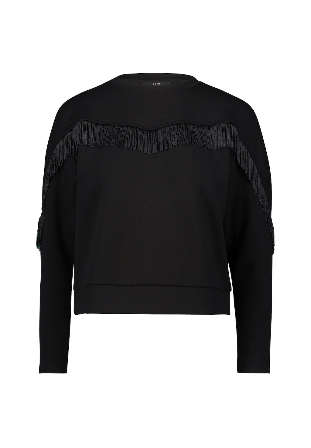 Zero Sweatshirt "zero Damen Sweatshirt mit Fransen", Fransen günstig online kaufen