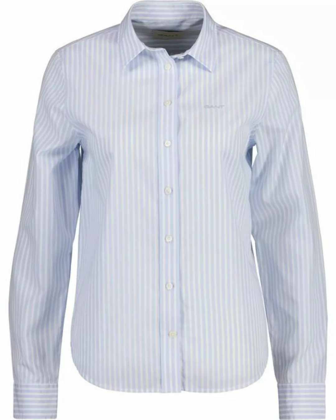 Gant Hemdbluse REG POPLIN STRIPED SHIRT mit einer kleinen Logostickerei auf günstig online kaufen