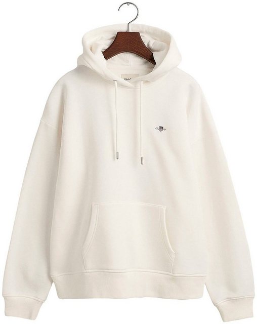 Gant Sweatshirt REL SHIELD HOODIE mit GANT-Stickerei auf der Brust günstig online kaufen