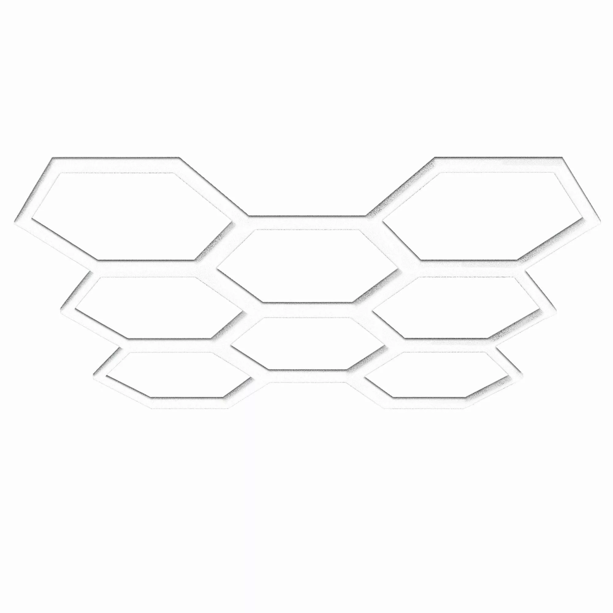 Barberpub Deckenleuchte BarberPub Hexagon Deckenleuchte LED günstig online kaufen