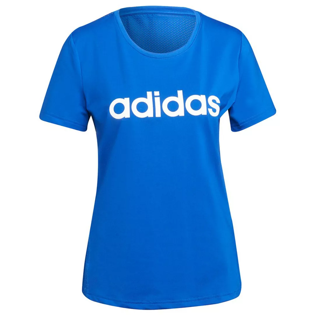 Adidas D2m Lo Kurzarm T-shirt 2XS Bold Blue / White günstig online kaufen
