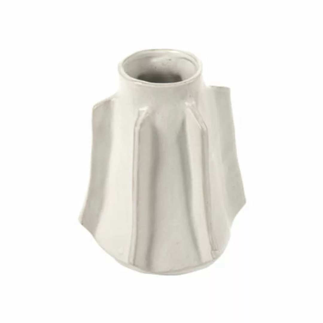 Vase Billy 1 keramik weiß / Steinzeug - Ø 16 x H 19 cm - Serax - Weiß günstig online kaufen