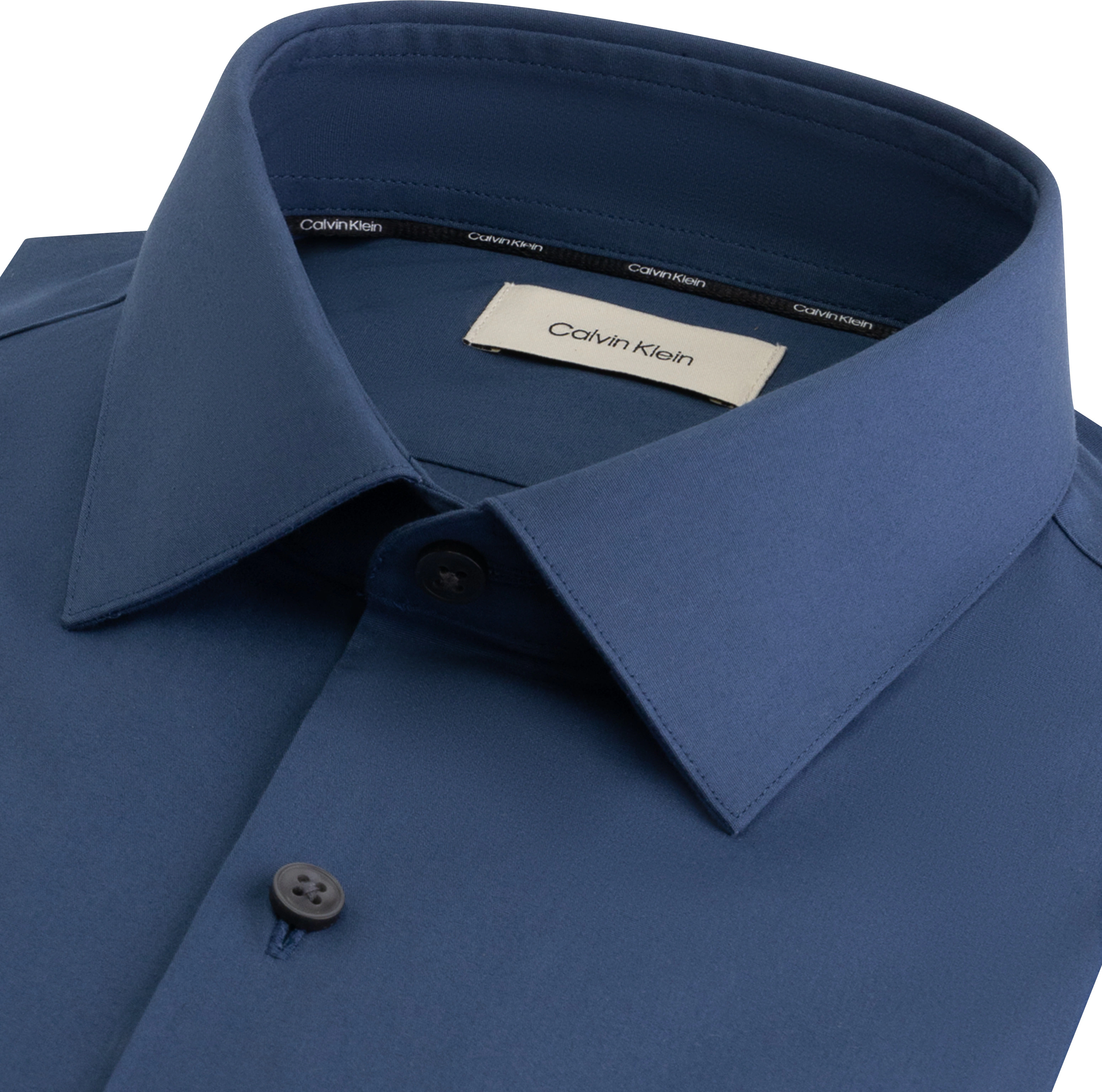 Calvin Klein Businesshemd "SLIM ESSENTIALS POPLIN STR SLD", Hemdkragen, sli günstig online kaufen