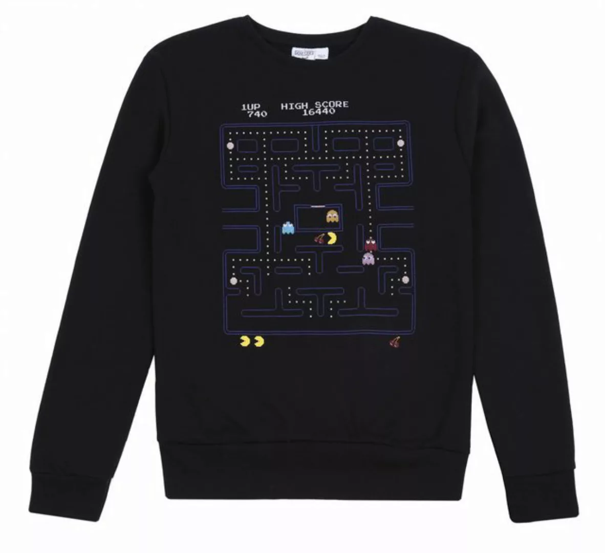 Sarcia.eu Sweatshirt Schwarze Bluse Pac-Man XS günstig online kaufen