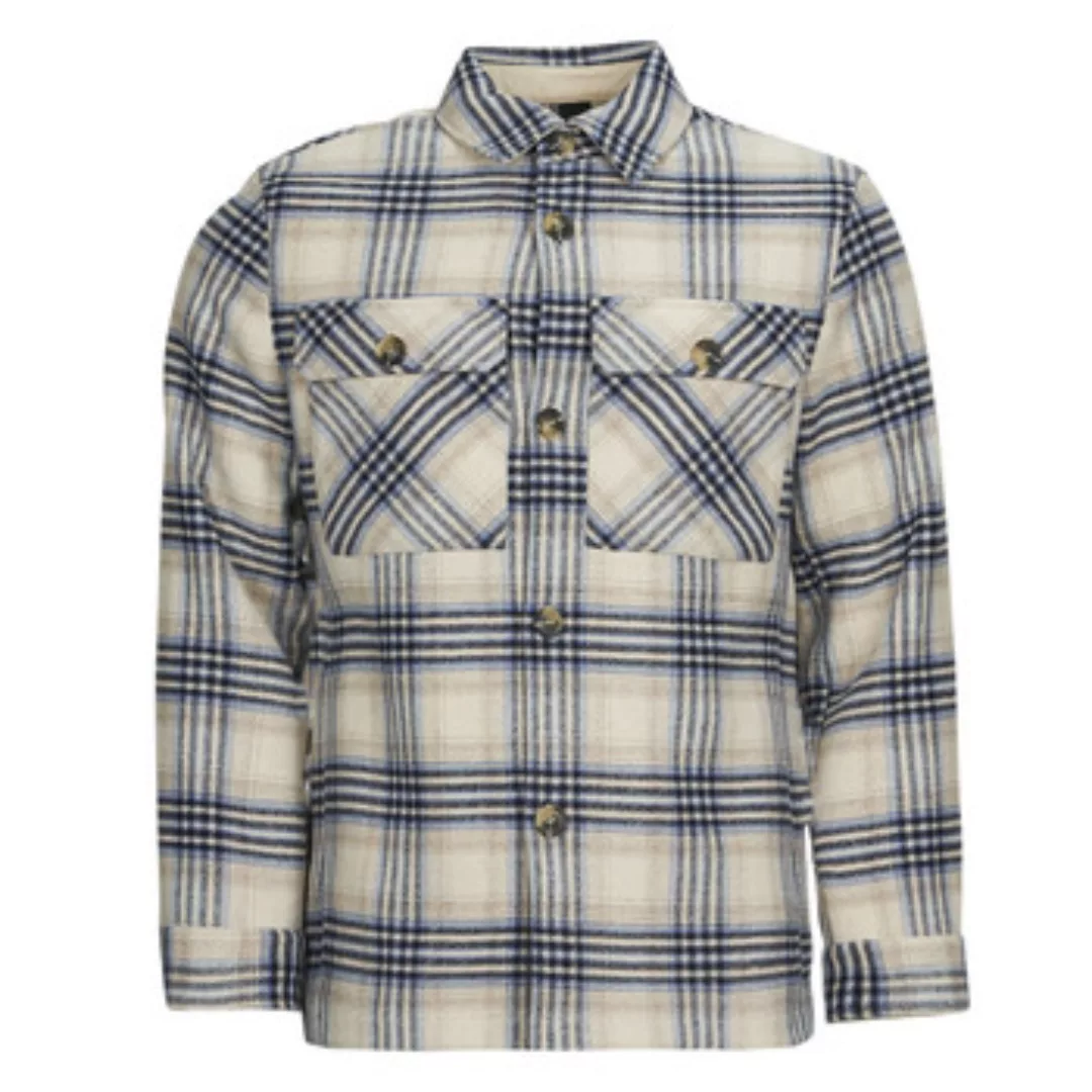 Esprit  Herrenmantel Check Overshirt günstig online kaufen