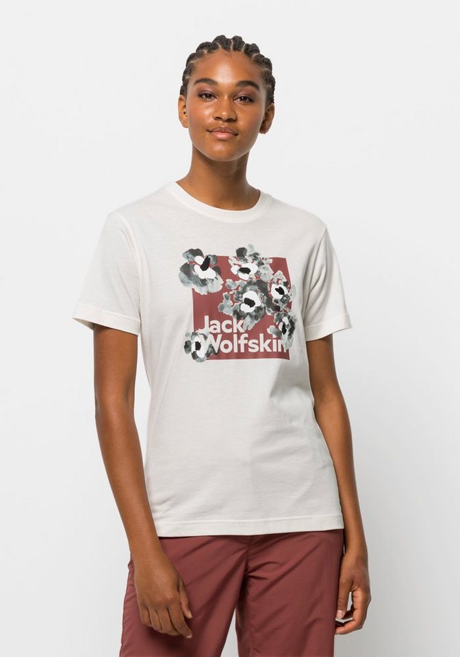 Jack Wolfskin T-Shirt "FLORELL BOX T W" günstig online kaufen