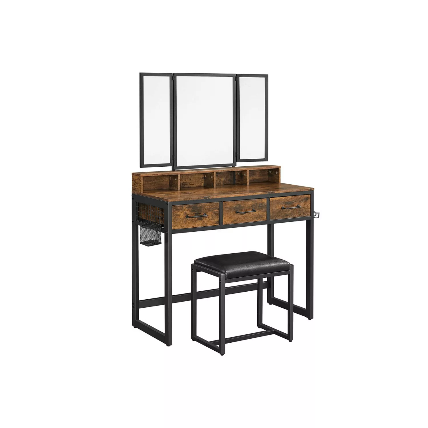 Kosmetiktisch   ¦ braun ¦ Maße (cm): B: 90 H: 141 Tische > Schminktische - günstig online kaufen