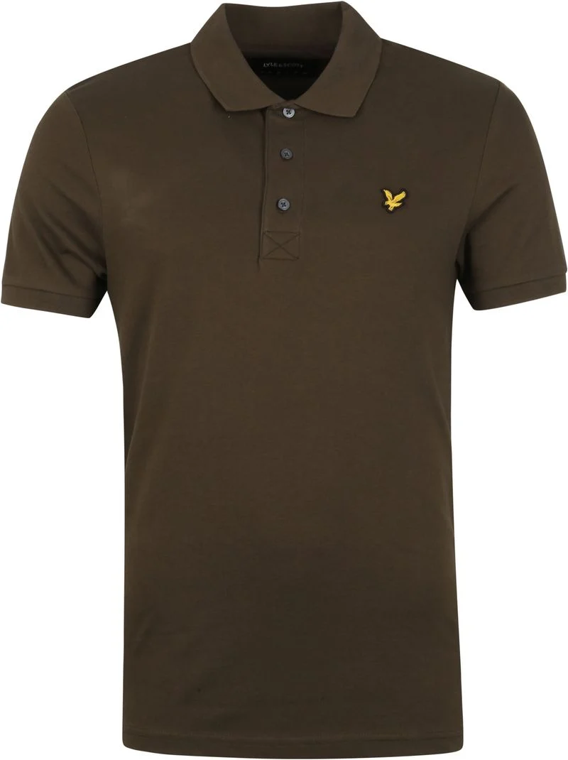 Lyle and Scott Poloshirt Olive - Größe XL günstig online kaufen