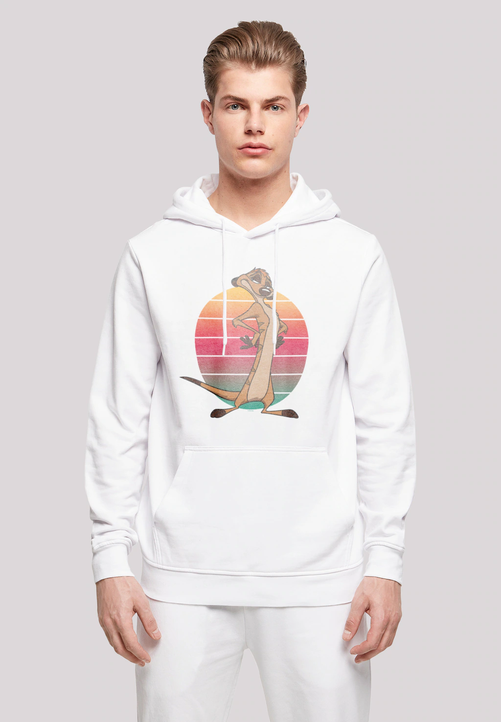 F4NT4STIC Kapuzenpullover "Disney König der Löwen Timon Sunset", Print günstig online kaufen