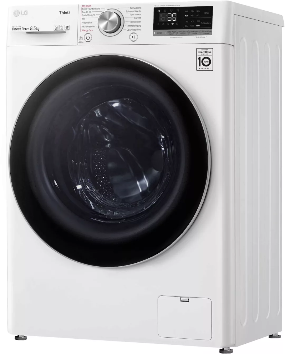 LG Waschmaschine »F2V7SLIM8E«, F2V7SLIM8E, 8,5 kg, 1200 U/min, TurboWash® - günstig online kaufen