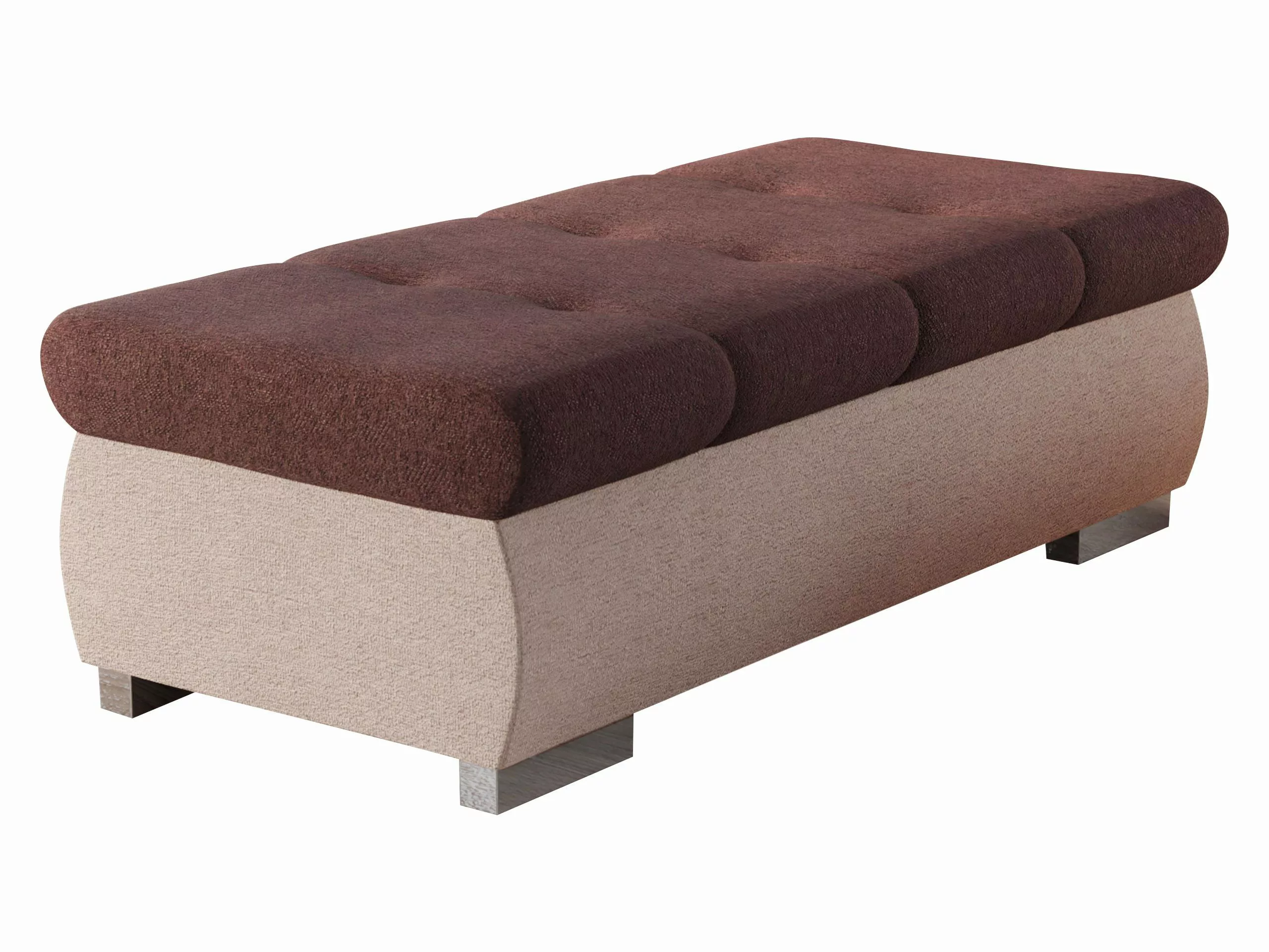 MIRJAN24 Polsterhocker Orkan Groß, Holzkonstruktion, 120x60x39 günstig online kaufen