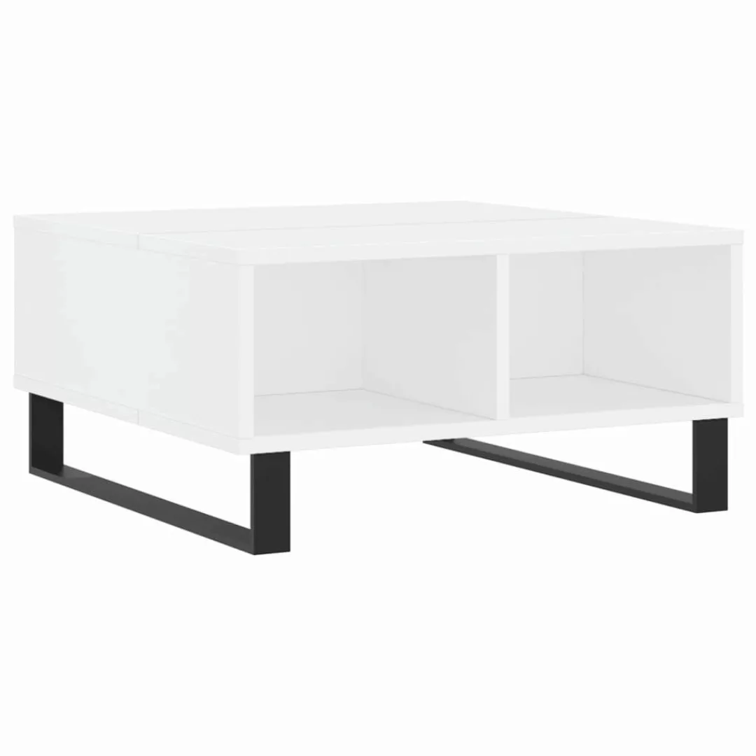 vidaXL Couchtisch Couchtisch Weiß 60x60x30 cm günstig online kaufen