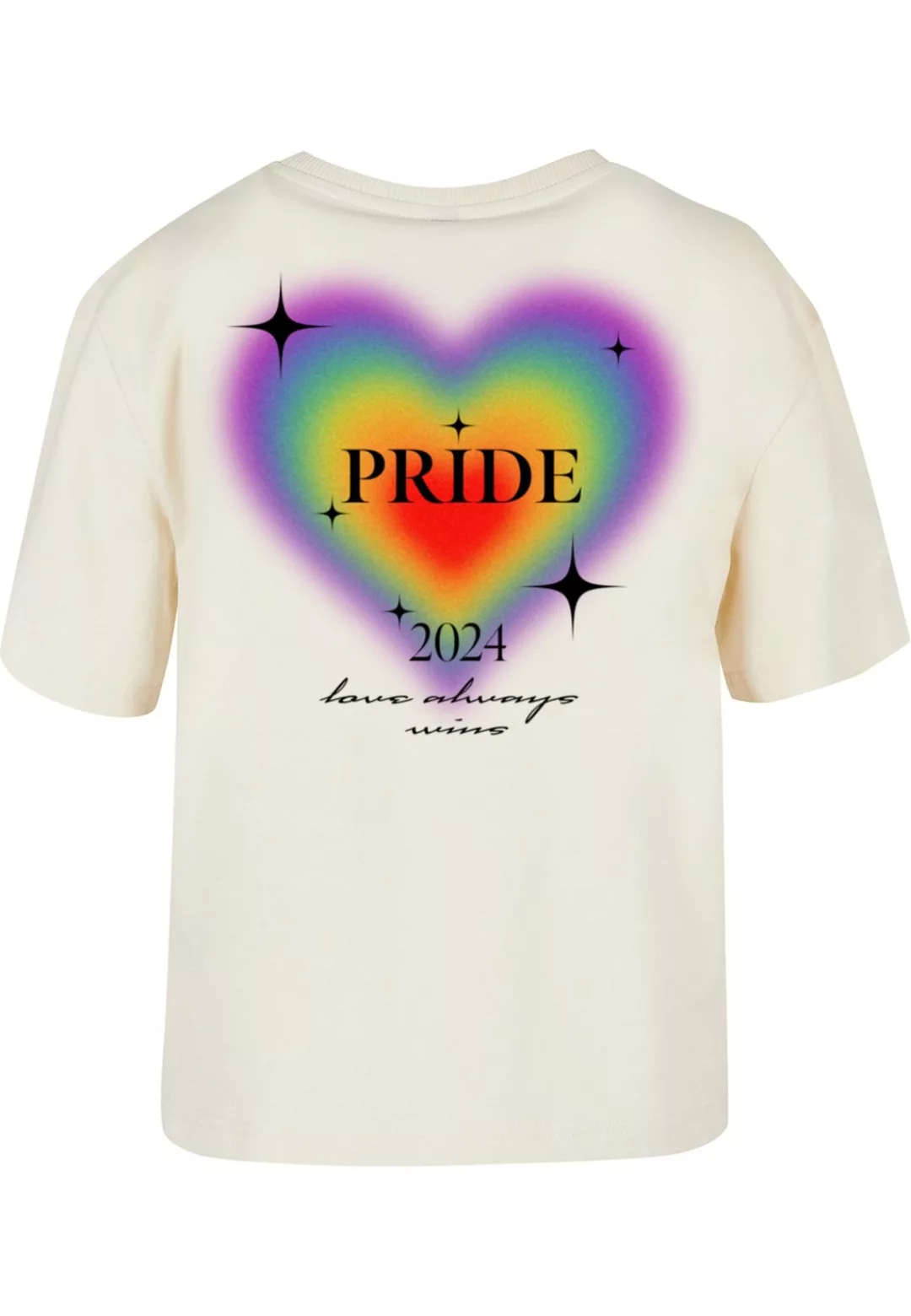 Miss Tee T-Shirt "Miss Tee Gradient Heart Pride Tee", (1 tlg.) günstig online kaufen