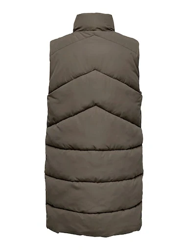 ONLY Steppweste "ONLMATILDE LONG WAISTCOAT OTW NOOS" günstig online kaufen