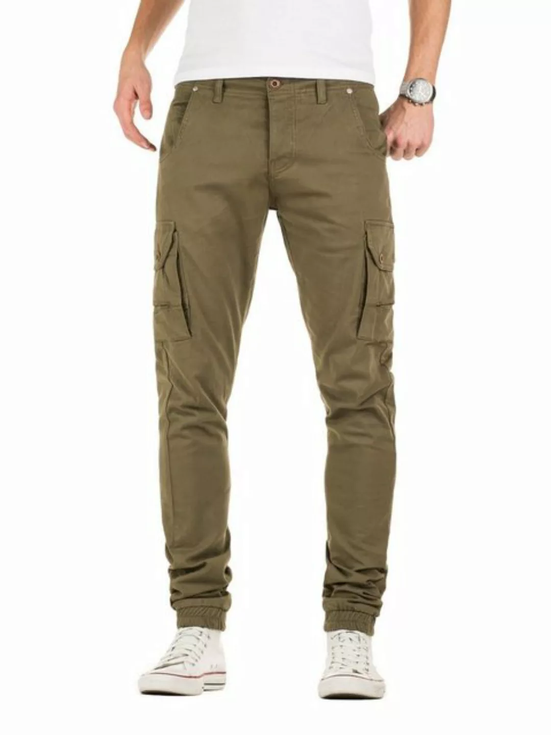 Yazubi Cargohose Z1206 Herren Slim Fit Chinohose günstig online kaufen