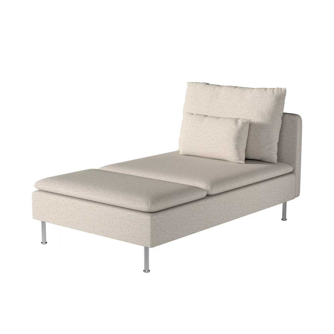 Bezug für Söderhamn Recamiere, grau-beige, Bezug für Recamiere, Madrid (162 günstig online kaufen