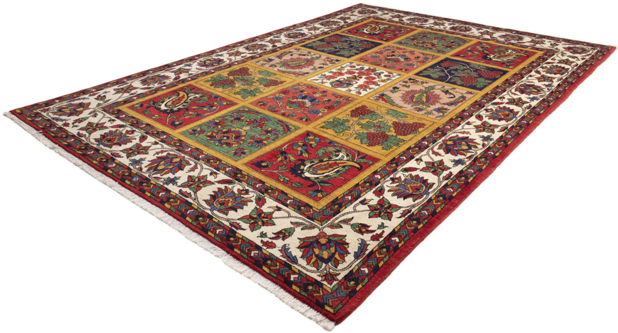 morgenland Wollteppich »Bachtiar Felder Rosso scuro 335 x 250 cm«, rechteck günstig online kaufen