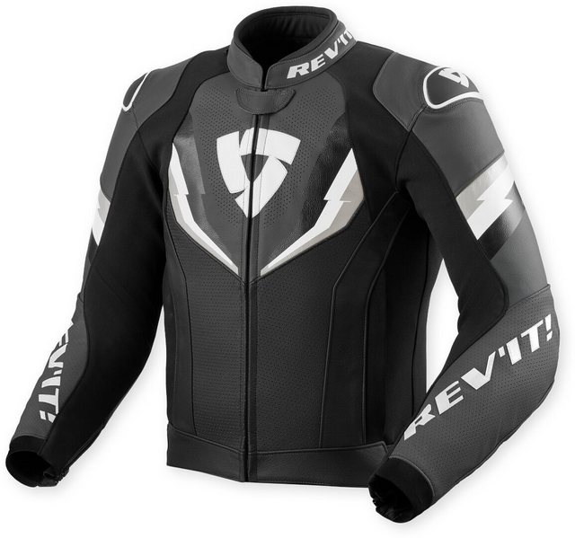 Revit Motorradjacke Quantum 3 perforierte Motorrad Lederjacke günstig online kaufen