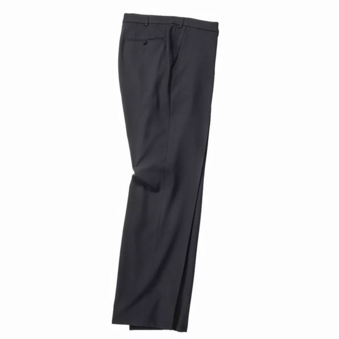 Digel Anzughose Große Größen Herren Schurwoll-Mix Anzughose Per anthrazit D günstig online kaufen