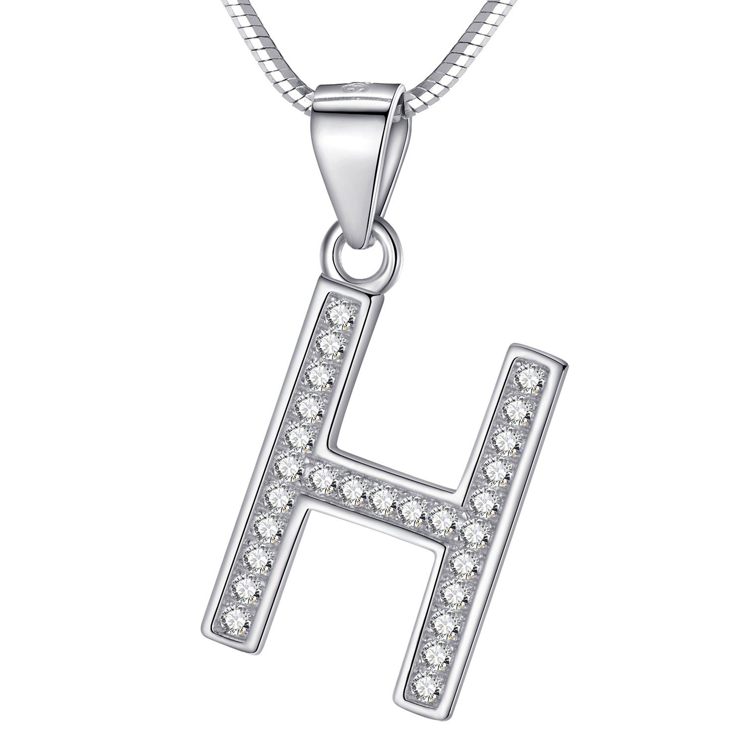 Morella Kette mit Anhänger Buchstabenkette Halskette günstig online kaufen