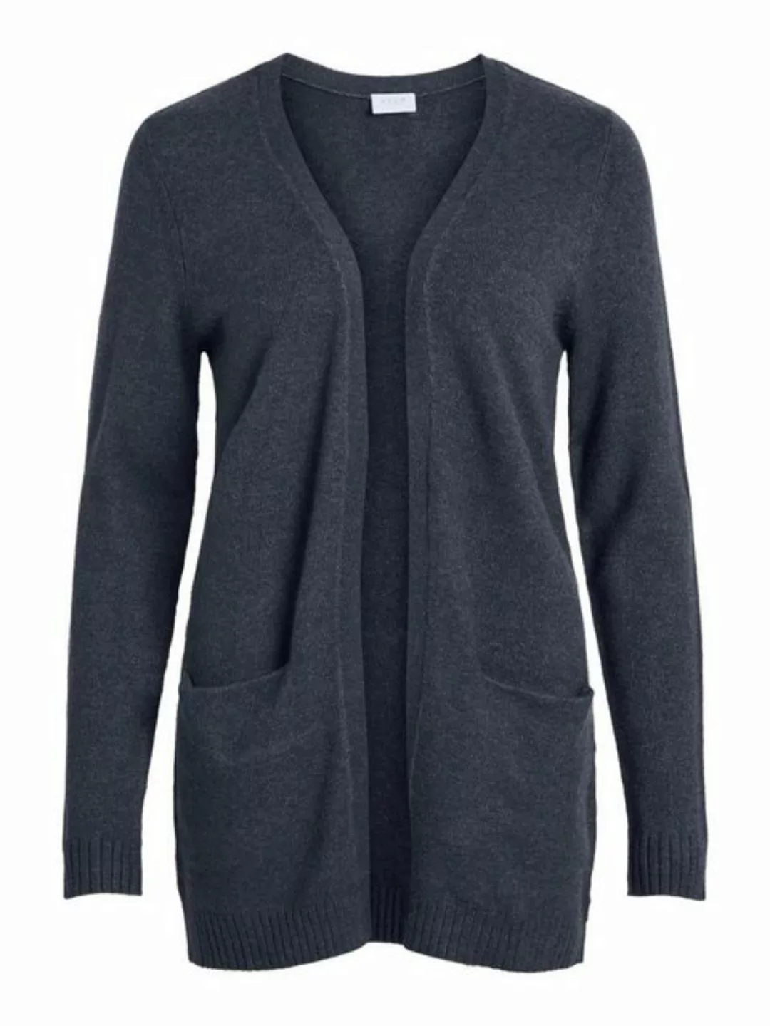 Vila Cardigan Feinstrick Basic Cardigan Stretch mit Taschen VIRIL 4597 in D günstig online kaufen