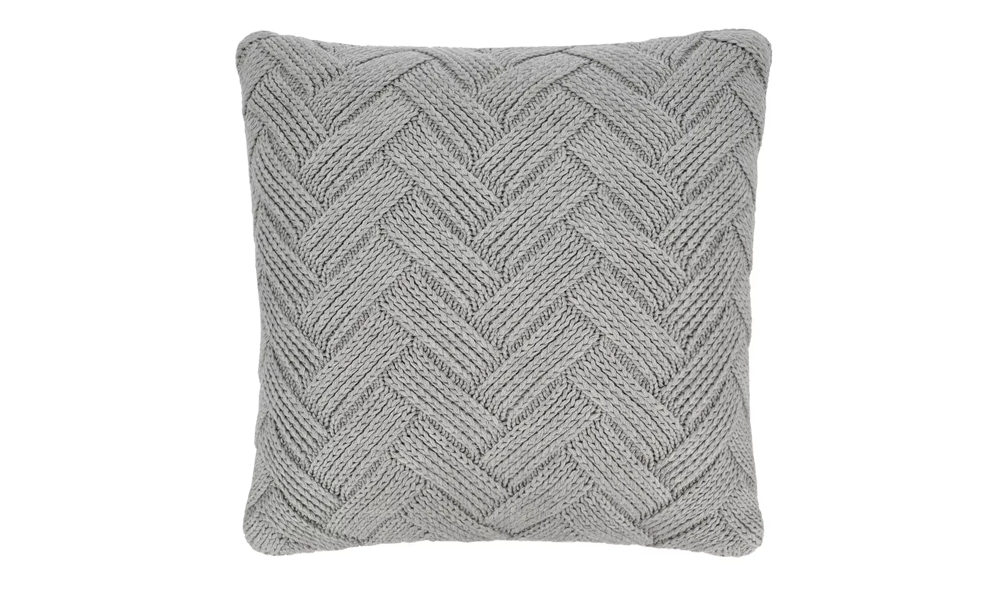 Gray & Jones Kissen  Cap Ferrat - grau - 100% Polyesterfüllung - 45 cm - He günstig online kaufen