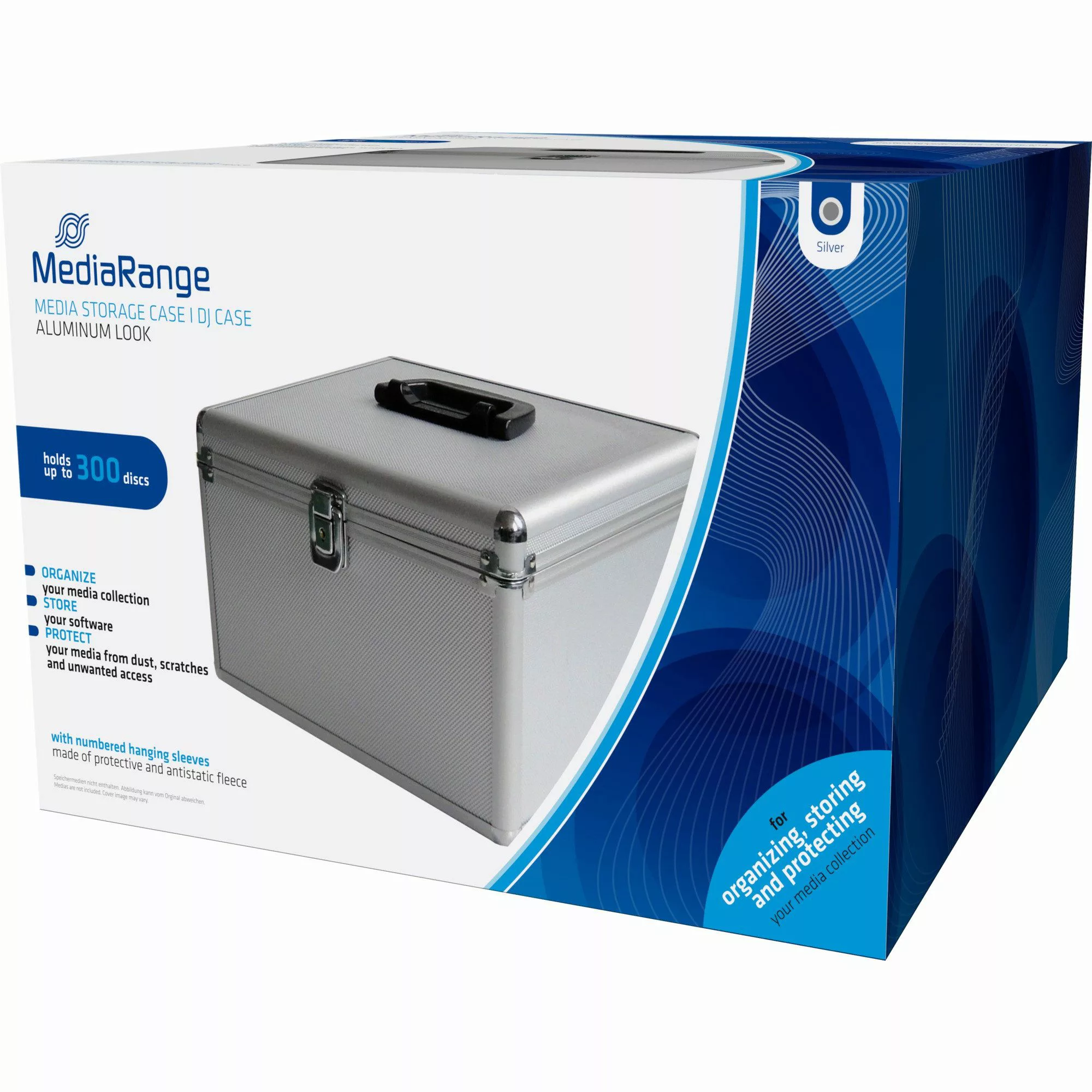 Mediarange Aufbewahrungsbox MediaRange CD/DVD-Koffer 300-fach günstig online kaufen