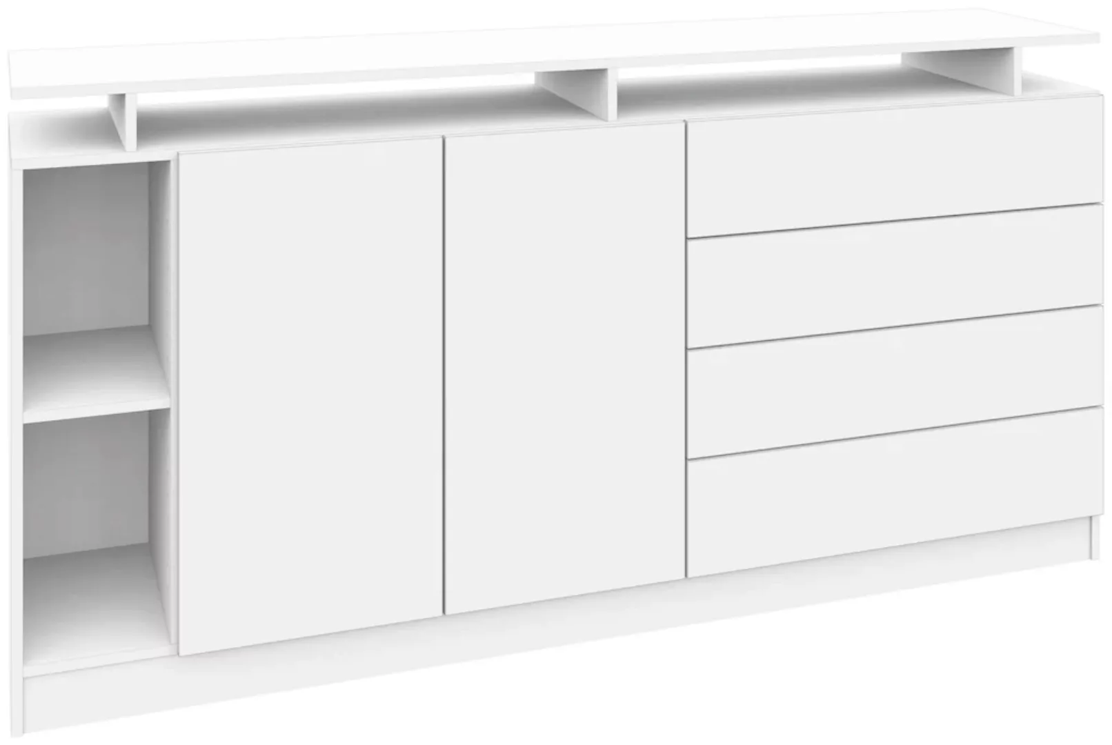 borchardt Möbel Sideboard "Vaasa", moderne grifflose Optik, mit Push-to-Ope günstig online kaufen