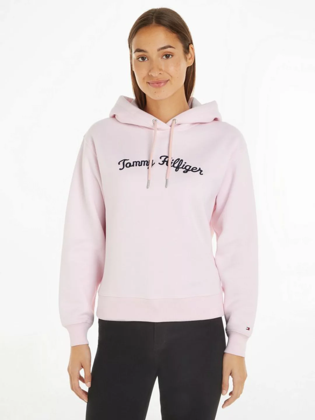 Tommy Hilfiger Kapuzensweatshirt IM REG SCRIPT HILFIGER HOODIE mit Tommy Hi günstig online kaufen