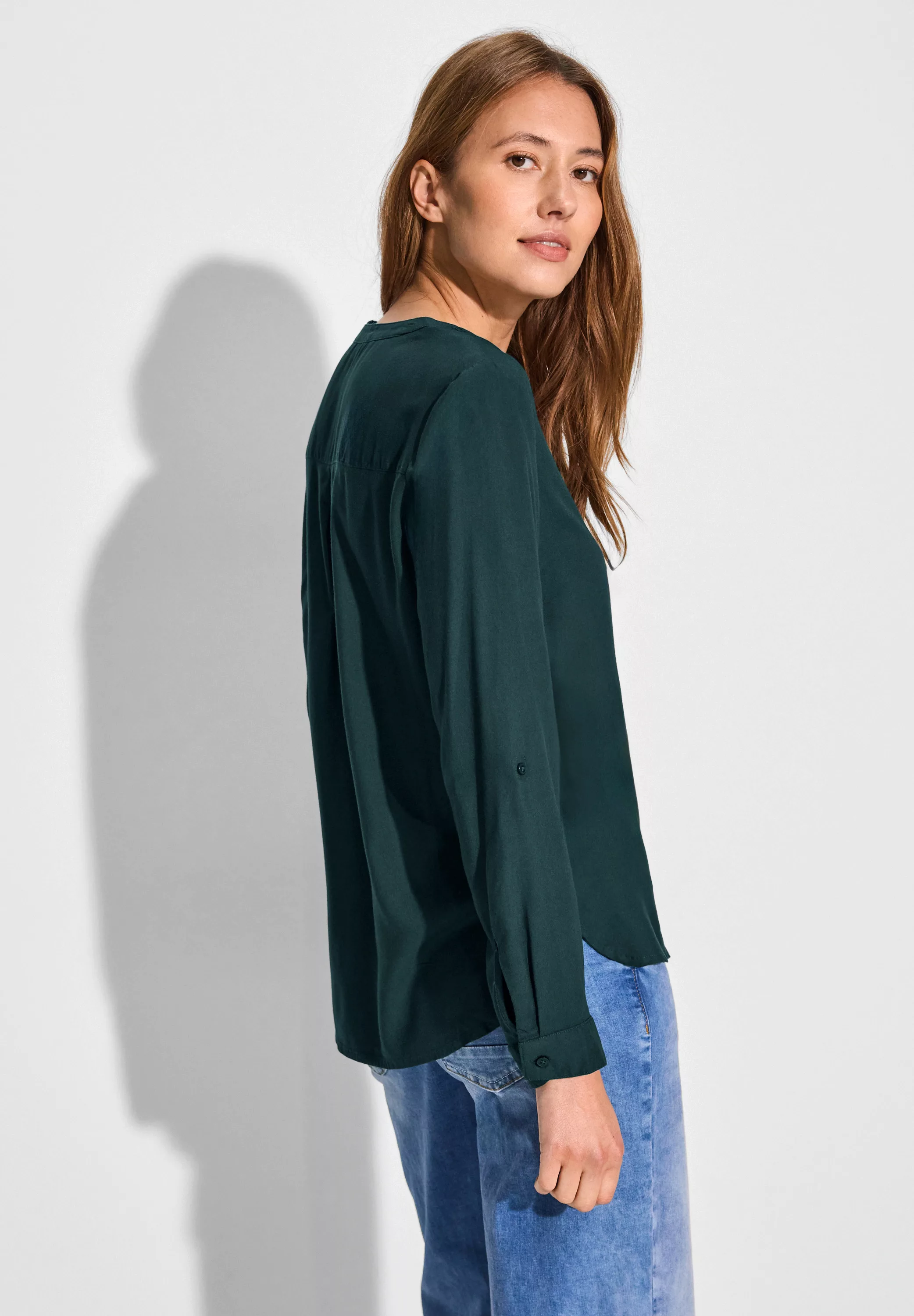 Cecil Shirtbluse - Damen Bluse mit Turn-Up - Bluse günstig online kaufen