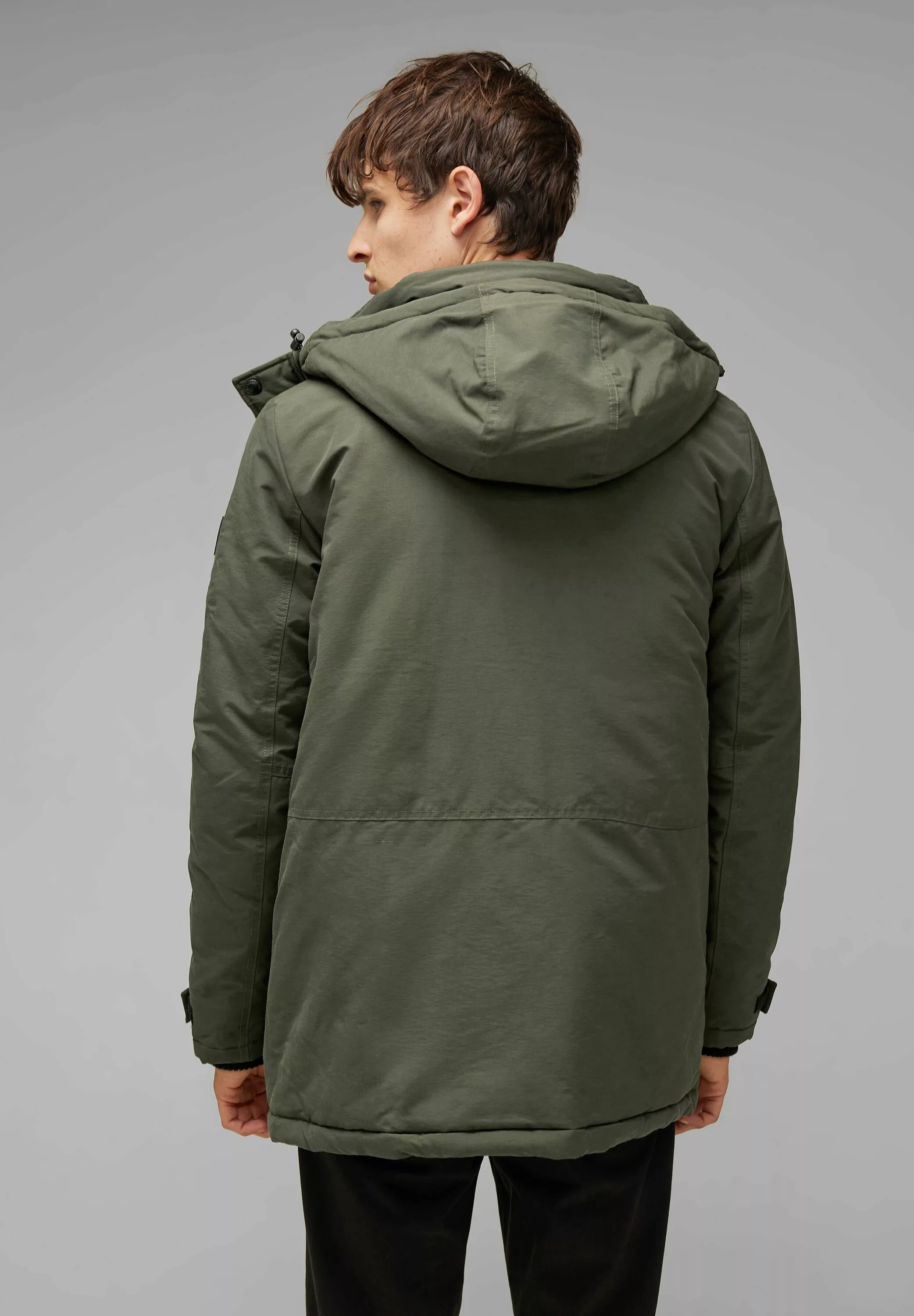 STREET ONE MEN Parka, mit Kapuze günstig online kaufen