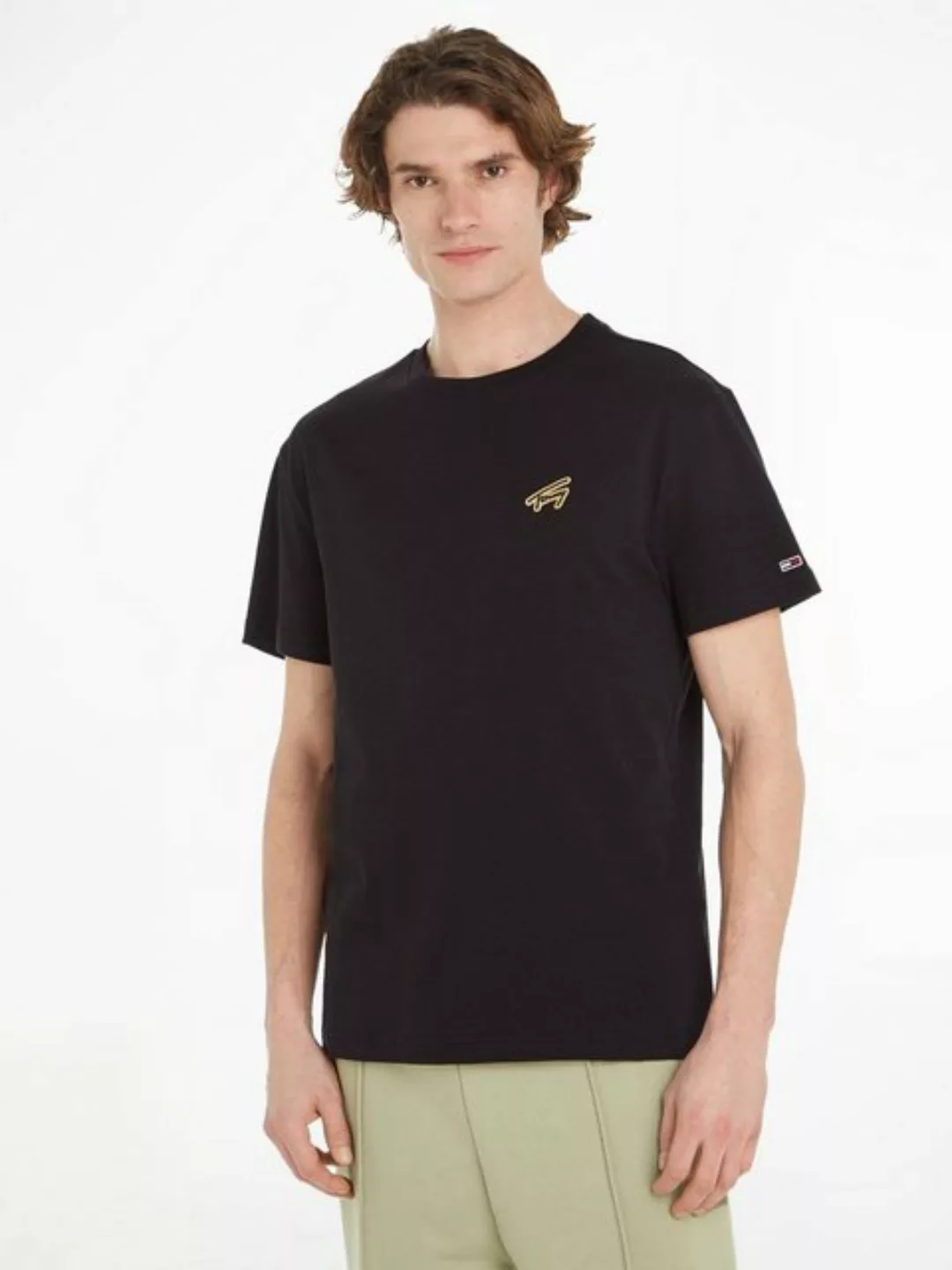 Tommy Jeans T-Shirt TJM CLSC GOLD SIGNATURE TEE günstig online kaufen