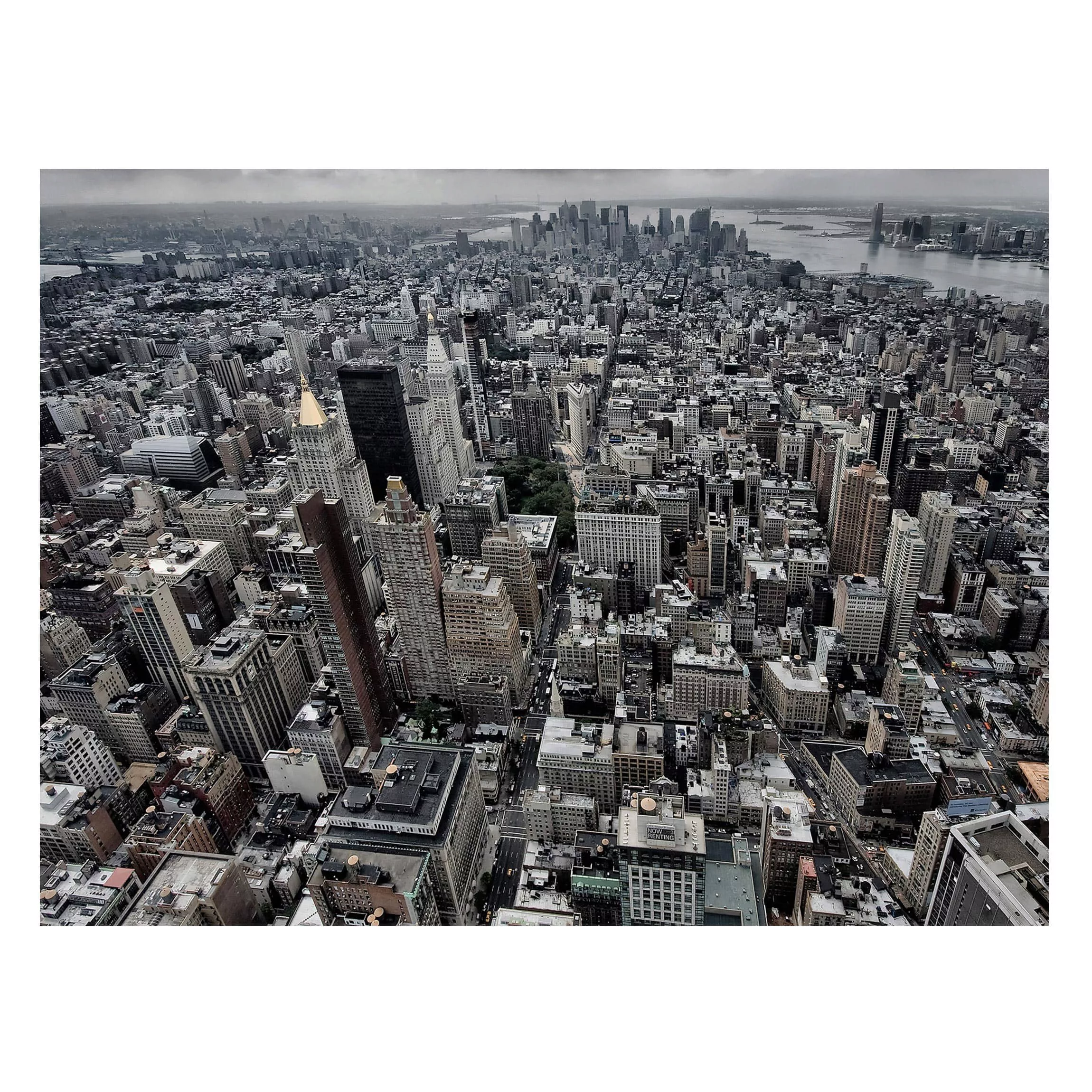 Magnettafel Architektur & Skyline - Querformat 4:3 Blick über Manhattan günstig online kaufen