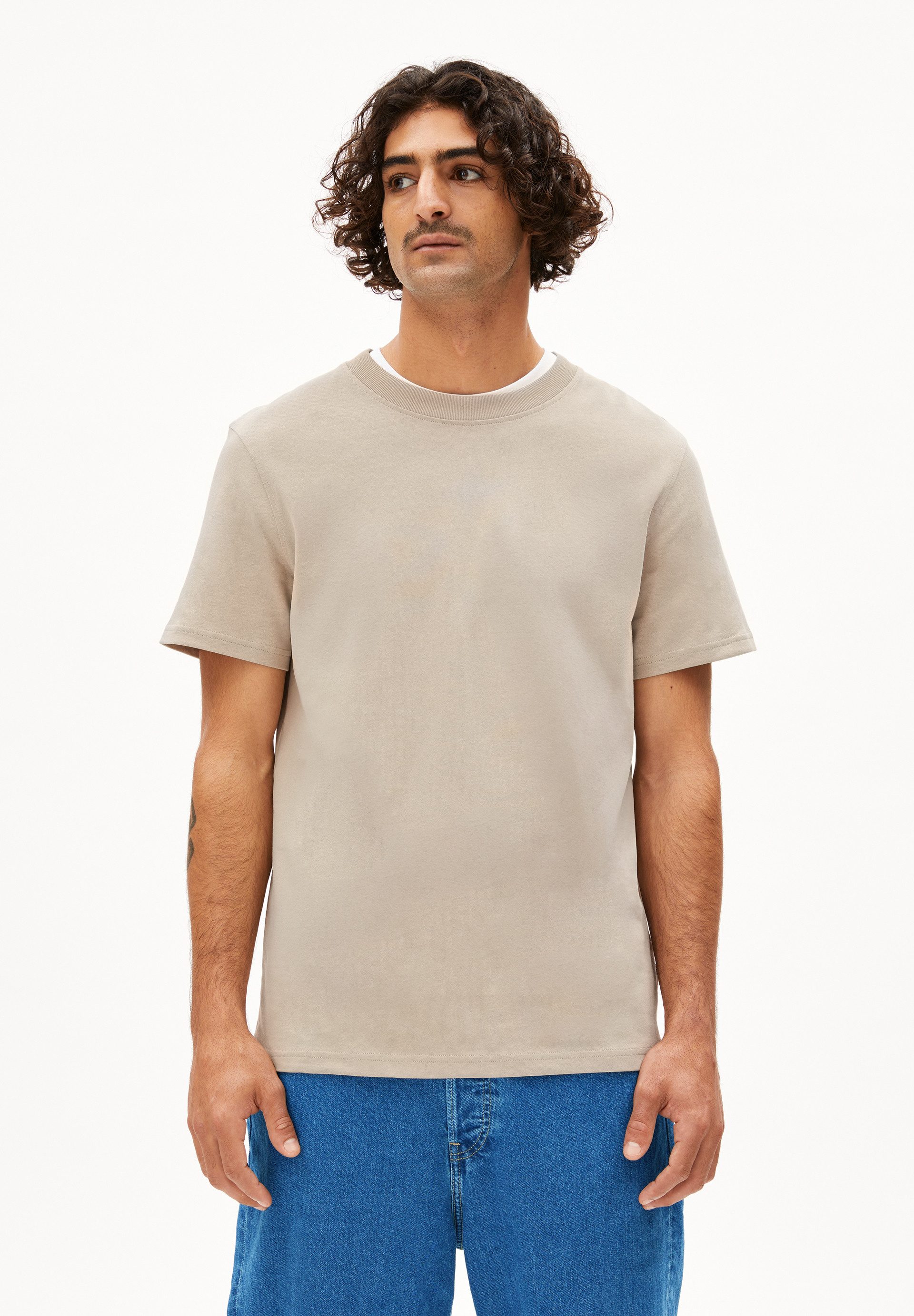 Armedangels T-Shirt MAARKOS (Relaxed Fit) Rundhalsausschnitt günstig online kaufen
