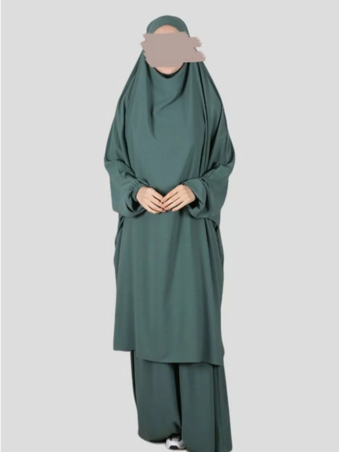 Aymasal Maxikleid Jilbab Jannah 2 teilig Jilbab Rock & Khimar Gebetskleid E günstig online kaufen